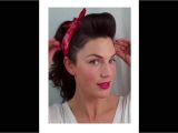 Easy Pinup Hairstyles 6 Pin Up Looks for Beginners Quick and Easy Vintage