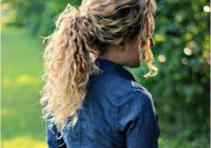 Easy Ponytail Hairstyles for Curly Hair 32 Easy Hairstyles for Curly Hair for Short Long