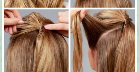 Easy Step by Step Hairstyles with Pictures Simple Diy Braided Bun & Puff Hairstyles Pictorial