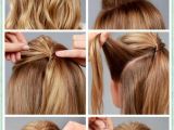 Easy to Do Hairstyles Step by Step Simple Diy Braided Bun & Puff Hairstyles Pictorial