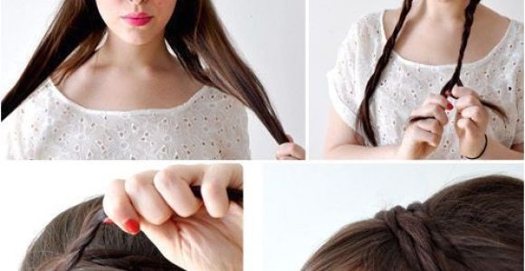 Easy to Make Hairstyles at Home Creative Hairstyles that You Can Easily Do at Home 27