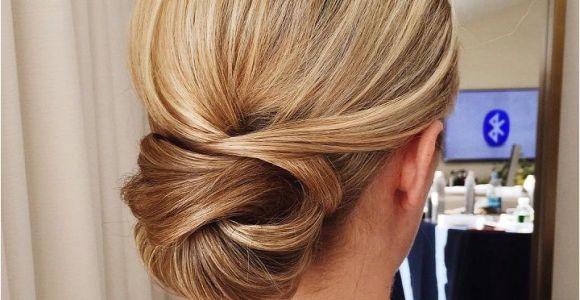 Elegant Hairstyles Buns Get Inspired by This Fabulous Simple Low Bun Wedding Hairstyle