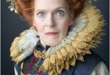 Elizabethan Era Hairstyles and Makeup Mature Woman Wearing Elizabethan Era Queen S Costume Portrait