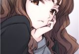 Everyday Anime Hairstyles Tags Anime Matsuryu Harry Potter Hermione Granger Pouting Wavy