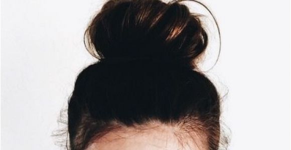 Everyday Hairstyles Tumblr Dark Brunette topknot Buns Casual Everyday Hair