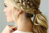 Fancy Side Braid Hairstyles 25 Easy Ponytail Hairstyles to Try This Summer Tips for