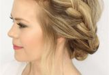 Fancy Side Braid Hairstyles Fancy French Braid Updo