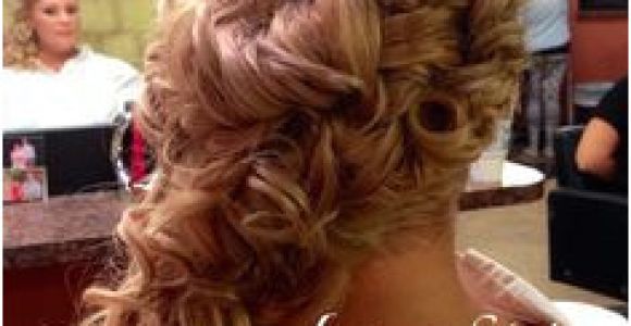 Formal Hairstyles Curls to the Side 206 Best Side Swept Romantic Updos Images