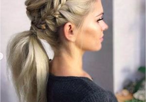 Formal Hairstyles Over One Shoulder Adorable Ponytail Hairstyles Classic Ponytail for Long Hair Dutch