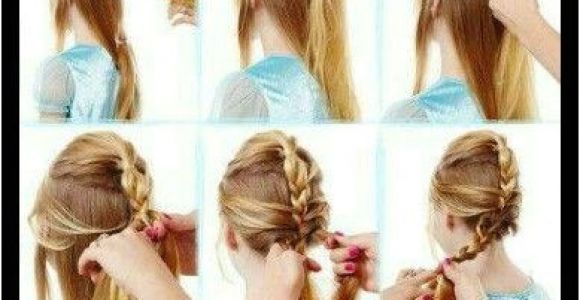 Frozen Hairstyles Design Elsa S Braid Cabello Pinterest