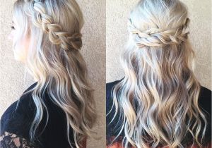 Grad Hairstyles Half Up Half Down Braid Braided Half Up Half Down Hair We â¤ This