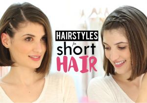 Great Easy Hairstyles for Short Hair Hairstyles for Short Hair Tutorial