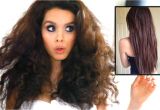 Hairstyles after Taking A Shower Straight Hair without Heat Curly Hair Tutorial