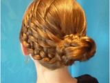 Hairstyles Basket Weave Basket Weave Braid Woven Bun Hairstyle Hairstyles