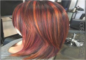 Hairstyles Dark with Red Highlights Dark Color Hairstyles Lovely Auburn Hair Color with Highlights