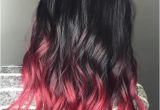 Hairstyles Dip Dyed 40 Vivid Ideas for Black Ombre Hair