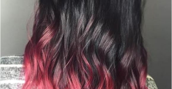 Hairstyles Dip Dyed 40 Vivid Ideas for Black Ombre Hair