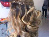 Hairstyles Down Curly Braid 31 Half Up Half Down Prom Hairstyles