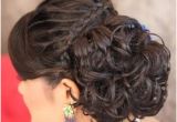 Hairstyles for Buns Indian Braided Bun Hairstyle Make Up