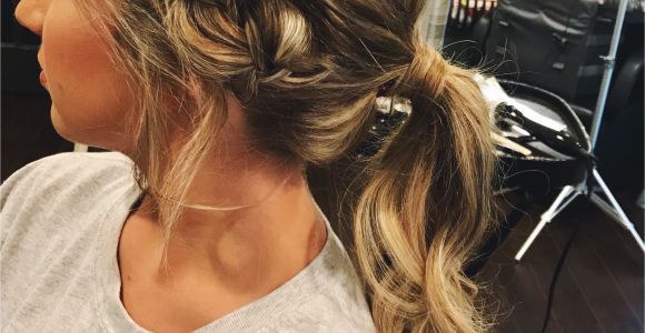 Hairstyles for Homecoming with Braids Prom Hair Ponytail Updo Braid Hair Pinterest