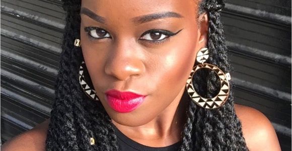 Hairstyles for Marley Braids 5 Simple yet Cute Ways to Style Marley Twists In 2018