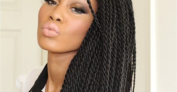 Hairstyles for Senegalese Twist Braids Senegalese Twist Braids Medium Size Google Search