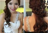 Hairstyles for Wedding Dinner Wedding Dinner Make Up & Hairdo Pretty Bride Of the Day