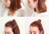 Hairstyles How to Do Buns Half Bun Hairstyles How to Do A Half Bun Tutorials and Tips