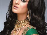 Hairstyles In Indian Wedding Beautiful Stylish Indian Bridal Wear New Hairstyle