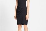 Hairstyles Little Black Dress L Agence Side Pleated Dress Available at nordstrom