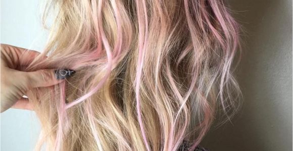 Hairstyles Pink Highlights 40 Ideas Of Pink Highlights for Major Inspiration In 2019