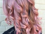 Hairstyles Pink Highlights Rose Gold Hair Hair Pinterest