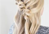 Hairstyles Plaits Down Pull Through Half Up Braid Hairstyles Braids