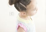 Hairstyles Space Buns Lace Braids and Space Buns Hairstyle Front View