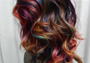 Hairstyles to Hide Dyed Hair Love Multicolor Hair is My Thingy