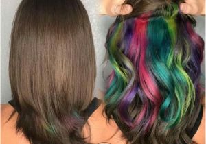 Hairstyles to Hide Dyed Hair Possibility for Having Crazy Colors and Being Work Appropriate