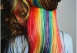 Hairstyles to Hide Dyed Tips 35 Best Hidden Hair Color Images On Pinterest