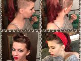 Half Shaved Girl Hairstyles Ignore the Grow Out Side Shave Pin Up âº