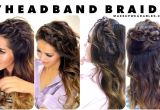 Half Updo Hairstyles for Long Hair Step by Step 7 Headband Braid Hairstyles Braided Half Updo Hair Tutorial