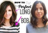 How to Cut A Long Bob Haircut How to Cut the Perfect Long Bob "lob Haircut"