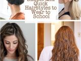 How to Do Quick and Easy Hairstyles for School 16 Simple and Quick Hairstyles to Wear to School