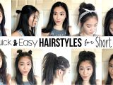 How to Make Easy Hairstyles for Medium Hair 10 Quick & Easy Hairstyles for Short Hair How I Style