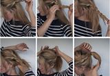 How to Make Easy Hairstyles Step by Step Easy Braided Ponytail Hairstyle How to Hair Romance