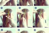 How to Make Waterfall Braid Hairstyle Waterfall Braid Hair Tutorial Hairbraiding Braidtutorials Click