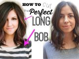 How to Style Your Bob Haircut How to Cut the Perfect Long Bob "lob Haircut"