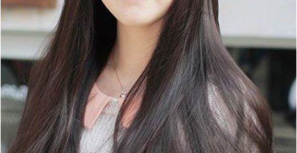 Korean Long Straight Hairstyles Pin by Khea Khe On Korean Hair Style In 2018 Pinterest