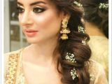 Latest Hairstyles for Indian Weddings Latest Pakistani Bridal Wedding Hairstyles Trends 2018