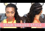 Loc Hairstyles On Youtube Loc Hairstyle Tutorial Rope Twist Pigtails & Laid Edges