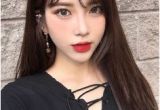 Long Hair with Bangs Korean 124 Best Korean Hairstyle Images On Pinterest