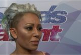 Mel B Hairstyles On America S Got Talent Mel B Storms Off America S Got Talent Set